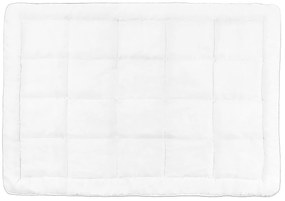 Edredão extra quente de algodão japara branco 155 x 220 cm HOWERLA  Beliani
