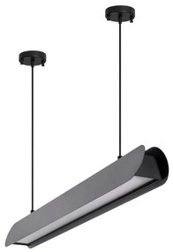 Chandelier Ens – Preto – 109 cm x 10 cm x 130 cm
