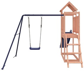 Conjunto de brincar para exterior madeira de douglas maciça