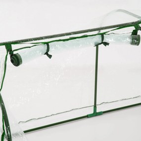 Estufa 200x100x80cm para Jardim Terraço Cultivo de Plantas Estufa com
