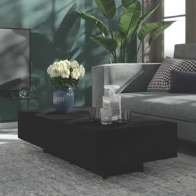 vidaXL Mesa de centro 100x49,5x31 cm derivados de madeira preto