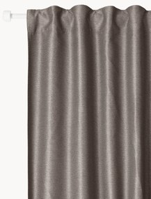 Cortinas blackout com multi-banda Asher, conjunto de 2