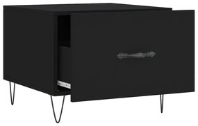 Mesa de centro 50x50x40 cm derivados de madeira preto