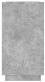 Aparador 80x34x75 cm derivados de madeira cinzento cimento