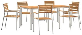 Conjunto de Jantar de Jardim 7 pcs