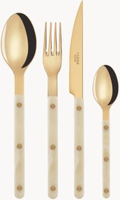 Conjunto de talheres em aço inoxidável altamente polido Bistrot, vários tamanhos