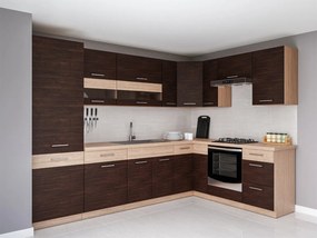 Conjunto de cozinha modular Mode Dark 129