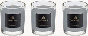 Conjunto de velas de viagem Ash Sicilian Lemon, conjunto de 3