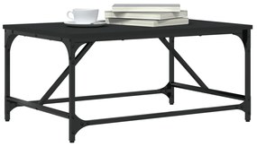 Mesa de centro 75x50x35 cm derivados de madeira preto