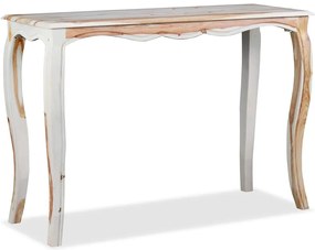 Mesa consola 110x40x76 cm madeira de acácia maciça