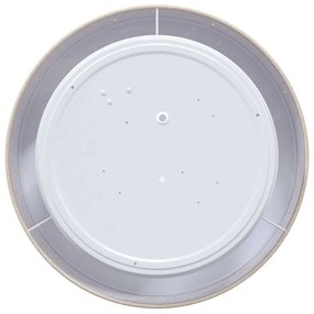 Luminárias de Teto com Cúpula Estrelada Taupe Ø 30 cm Tecido E27