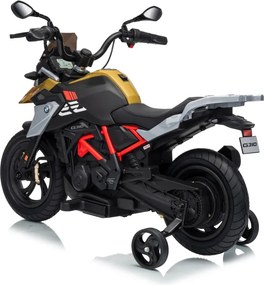 Mota eletrica para Crianças 2 a 5 anos 12V BMW G310GS Rodas EVA, cor Champanhe