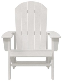 Cadeira Adirondack Branca 74x82x91 cm HDPE