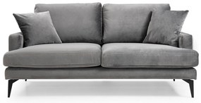 Sofá de 2 Lugares Papira – Cinzento – 175x90x88 cm