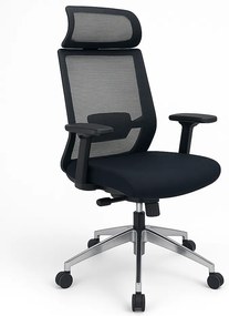 Cadeira de Escritório Executiva Argel Preta Riva