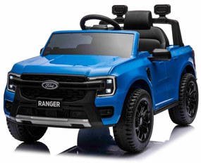 Carro elétrico para crianças Carro elétrico para crianças FORD Ranger 12V, Assento em Couro, Controlador 2.4 GHz, Entrada Bluetooth/USB, Suspensão, Ba