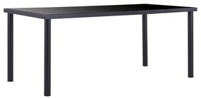 7 pcs conjunto de jantar camurça artificial cinzento