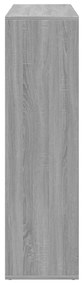 Estante divisória 102x29x103,5 cm deriv. madeira cinza sonoma