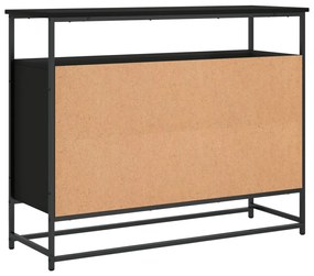 Aparador 100x35x80 cm derivados de madeira preto
