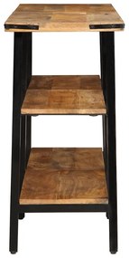 Mesa consola 140x35x70 cm madeira de mangueira maciça