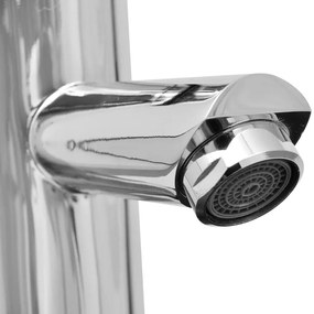 Torneiras misturadoras de casa de banho 2 pcs cromado
