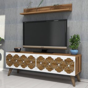 Unidade TV Nisan – Nogueira – 120 x 40 x 31,8 cm