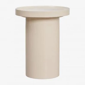 Mesa De Cabeceira Redonda Em Mdf Cirela ↑50 Cm - Sklum