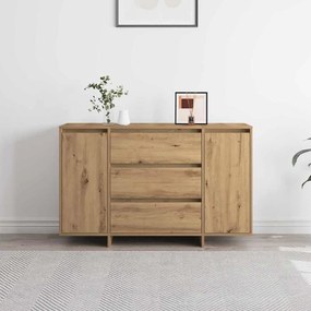 Sideboard Carvalho Artisan 120x41x75 cm Madeira Estruturada