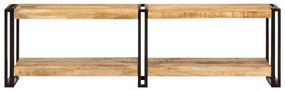Móvel de TV 140x30x40 cm madeira de mangueira maciça