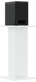 Suportes de colunas 2 pcs 30x30x60 cm derivados madeira branco