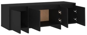 Móvel de TV Endy de 120cm - Preto - Design Moderno