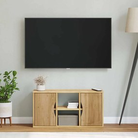 Armário para TV ODDA 79x24x40 cm Madeira maciça de pinho
