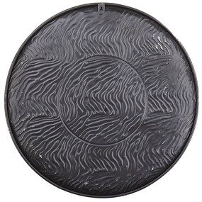 Bandeja decorativa prateada ø 49 cm KITNOS Beliani