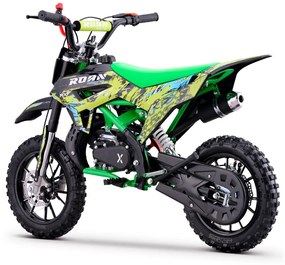 MINI MOTO PARA CRIANÇAS MiniCross Roan RXF 49cc 4.5CV Verde