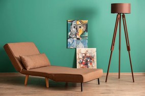 Sofá-Cama 1 Lugar Folde – Castanho – 180 x 80 cm