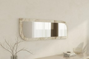 Espelho Arni – Mármore Éfeso – 40x120 cm