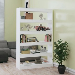 vidaXL Estante/divisória 100x30x166 cm branco