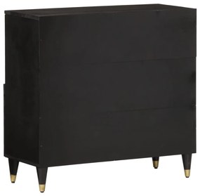 Móvel de apoio 80x33x75 cm madeira de mangueira maciça