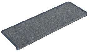Tapetes de escadas 30 pcs 65x21x4 cm roxo e azul