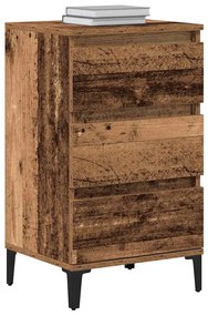 Cabideiro vidaXL Madeira Velha 40x35x70 cm Madeira de Engenharia