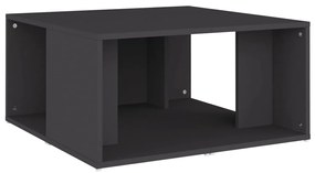 Mesas de centro 4 pcs 33x33x33 cm derivados de madeira cinza