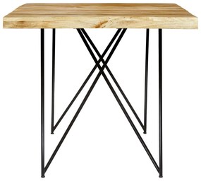 Mesa de jantar 180x90x76 cm madeira de mangueira maciça