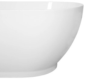 Banheira autónoma em acrílico branco 173 x 82 cm GUIANA Beliani