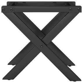 Pernas para mesa de centro estrutura em X aço