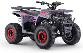 Moto 4 gasolina crianças Motors WARRIOR 125cc Vermelha