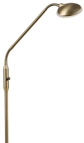 Candeeiro de pé moderno bronze com LED - Eva Moderno