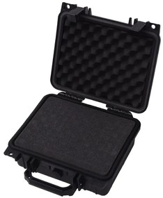 Caixa protetora de equipamento 27x24,6x12,4 cm preto