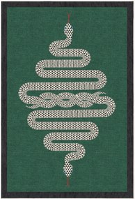 Tapete lavável de pelo curto Venom por Jonathan Adler