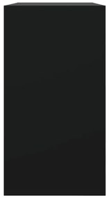 Sapateira 80x34x63 cm derivados de madeira preto