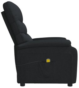 Poltrona de massagens tecido preto